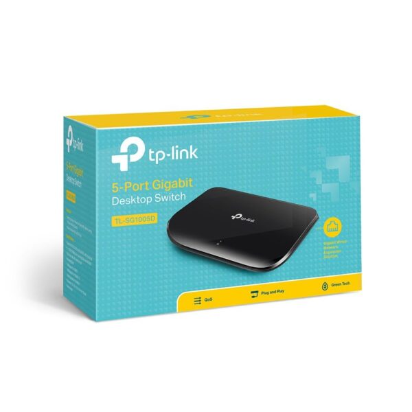 TP-Link SG1005d 5 Port Gigabit Ethernet Network Switch Hub - Image 4