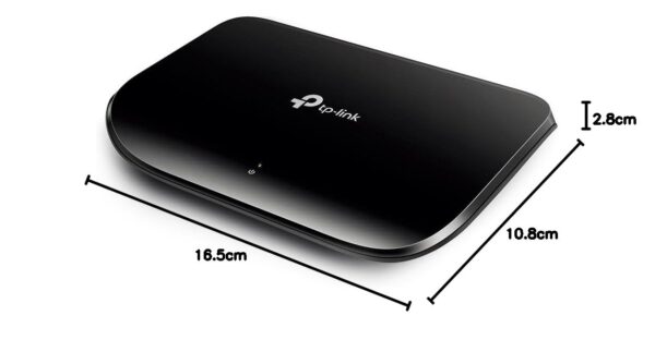 TP-Link SG1005d 5 Port Gigabit Ethernet Network Switch Hub - Image 5