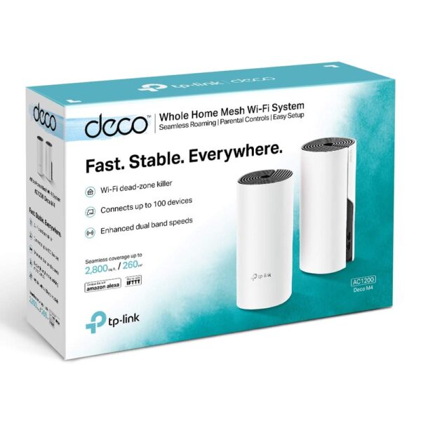 TP-Link Deco M4 Dual_Band Whole Home Mesh Wi-Fi System - Image 7