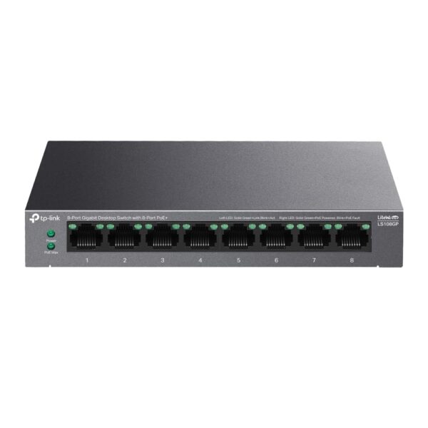 Tp-Link LS108GP Giga with 8port Poe+