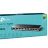 TP-Link 16 Port Gigabit Switch | Unmanaged Pro | Plug & Play | Fanless | Desktop/Wall-Mount | Durable Metal Casing | Support QoS, IGMP Snooping and Link Aggregation (TL-SG116E)